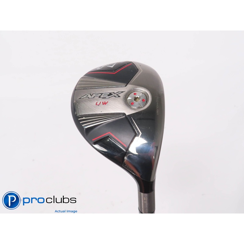 Callaway 24′ Apex UW 21* 4 Hybrid – Aldila Ascent Blue 50g Senior Flex – 446974