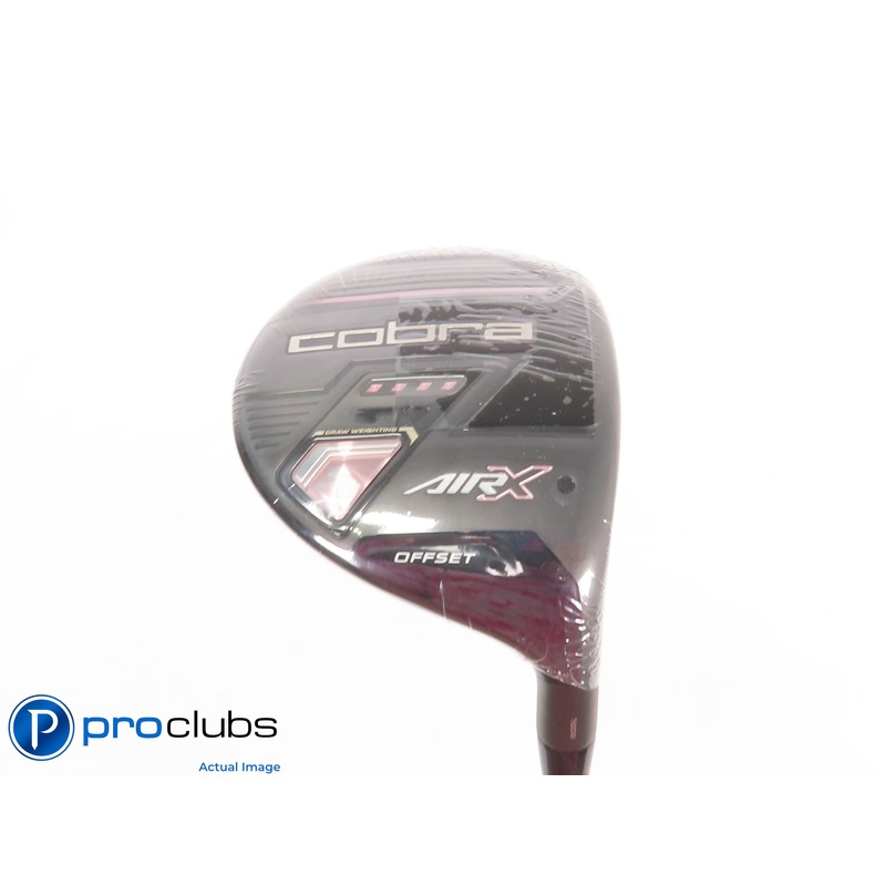 New! Ladies Cobra AIR-X Offset 19* 3 Wood – Cobra UltraLite 45g Ladies #436572