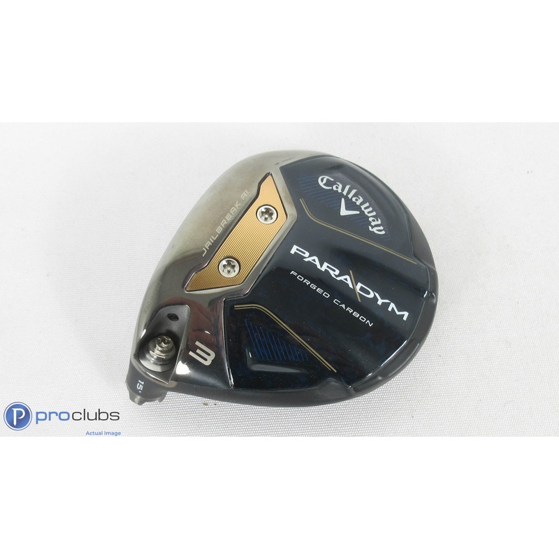 Nice! Left Handed Callaway Paradym 15* – 3 Wood – Head Only – L/H 383320