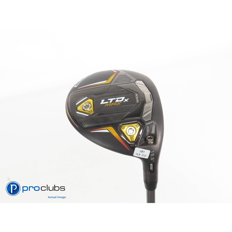 Cobra KING LTDx MAX 15.5* 3 WOOD – Even Flow Riptide CB 40g Senior Flex 379188