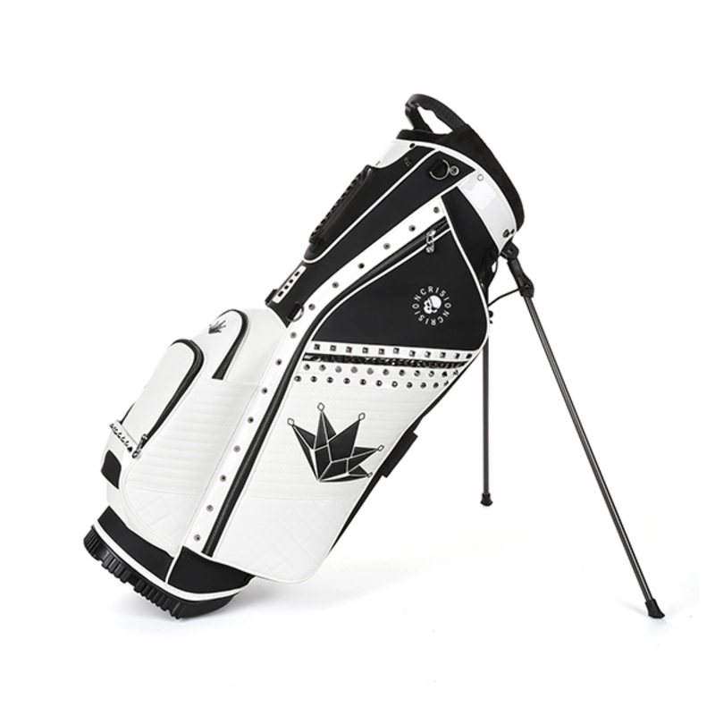 Crision Variation Collection Stand Bag WHITE/BLACK