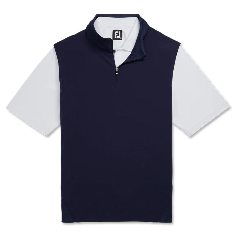 FootJoy Stretch Woven Knit Accents Golf Vest Navy – SS23 Men