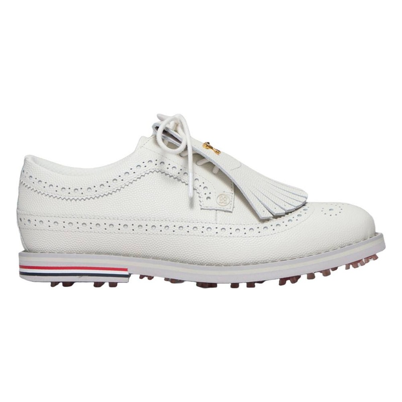 Gfore Gallivanter Leather Longwing Golf Shoes Snow – SP25 Women