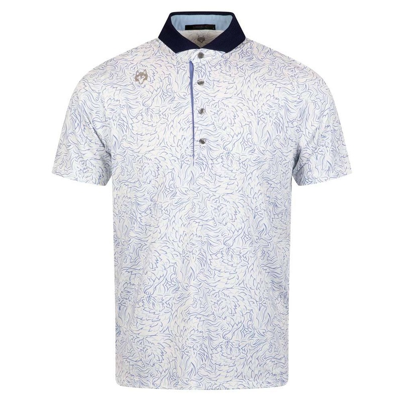 Greyson Den of Thieves Golf Polo Arctic – SP25 Men