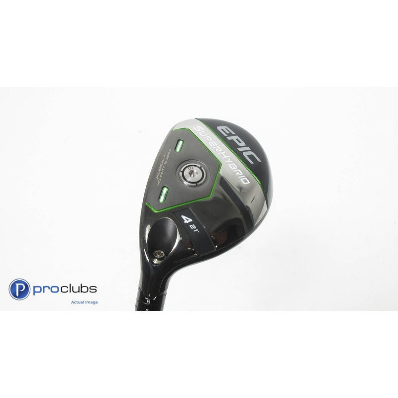 Left Handed Callaway Epic 21* 4 Super Hybrid – Steelfiber 75 Regular Flex 360414