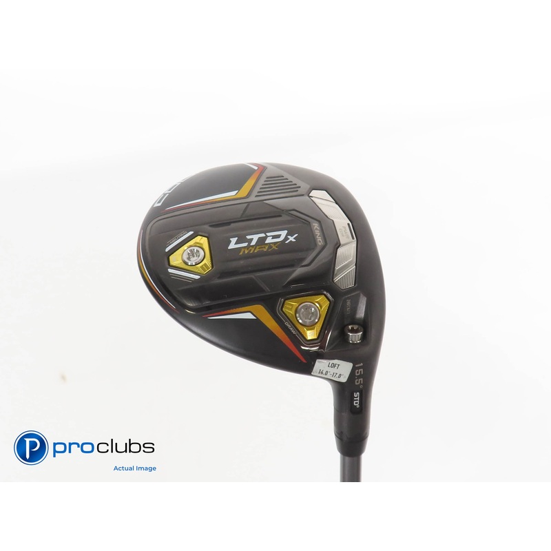 Nice Cobra KING LTDx MAX 15.5* 3 WOOD -EvenFlow RiptideCB 40g Senior Flex 379009