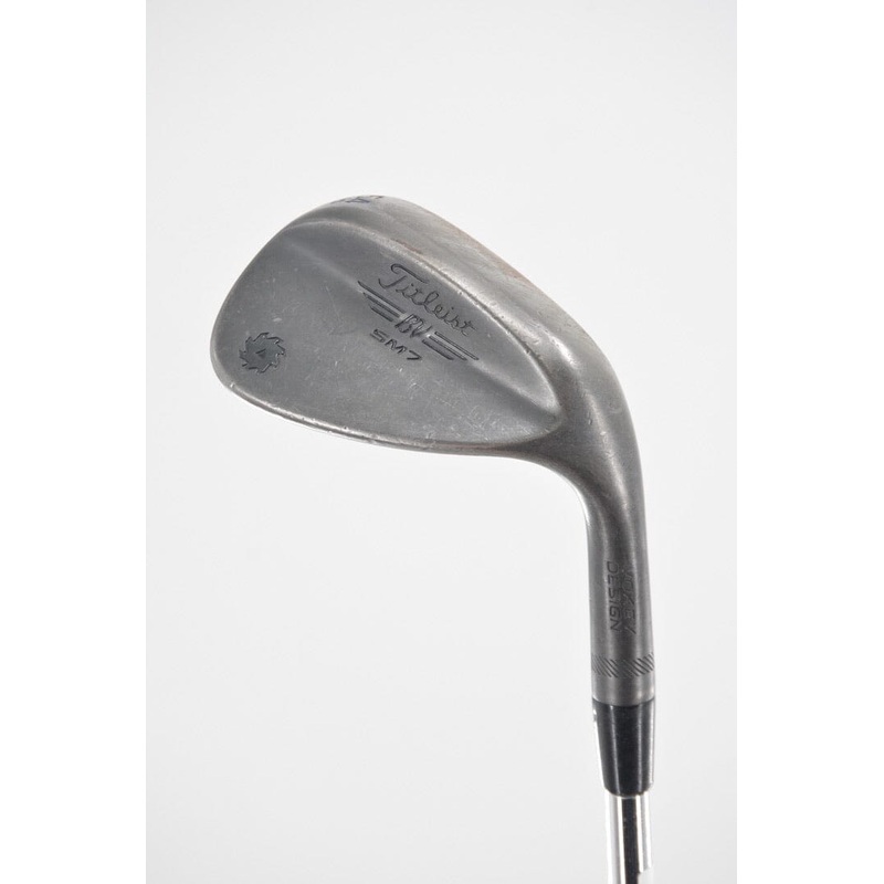Titleist Vokey SM7 Jet Black 54 Degree Wedge S Flex 35.75″