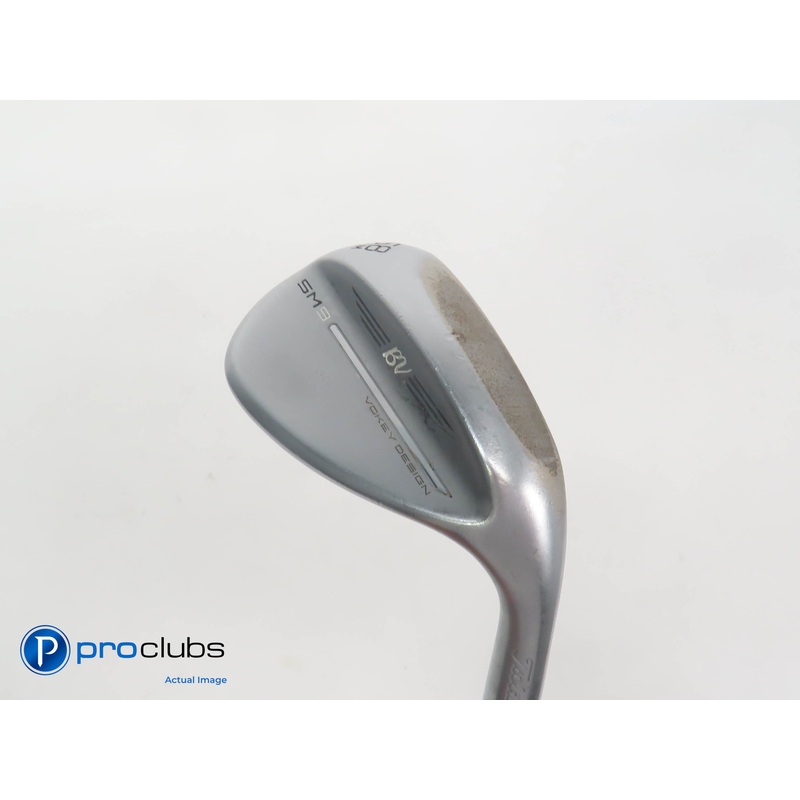 Titleist Vokey SM9 58*(8*) Chrome Wedge M-Grind – Vokey Wedge Flex – 387386