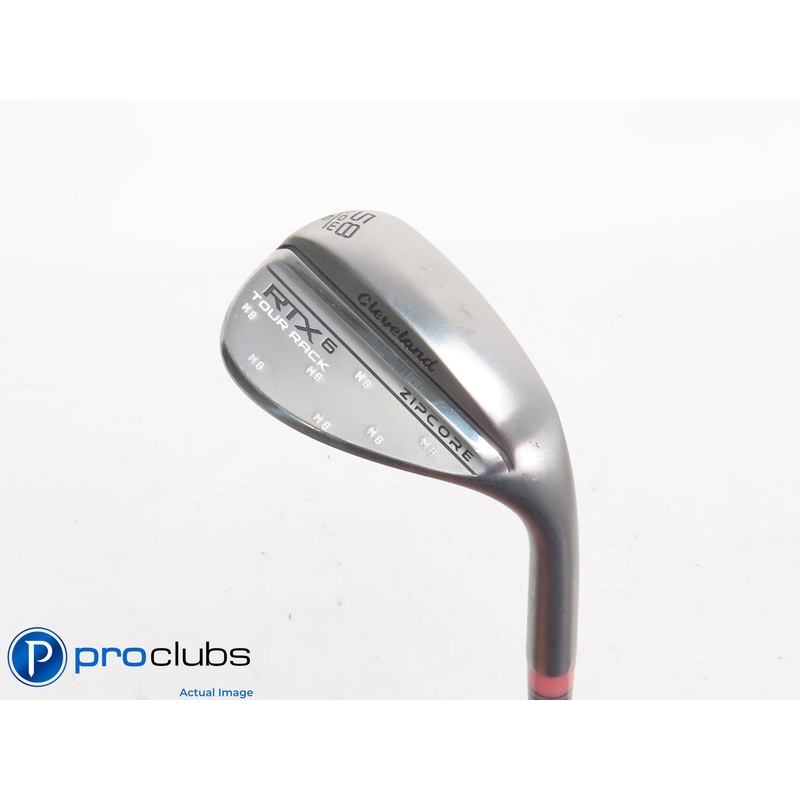 Tour Issue! Cleveland RTX 6 Tour Rack RAW 58*(6*) Wedge – KBS R+ Flex #422267