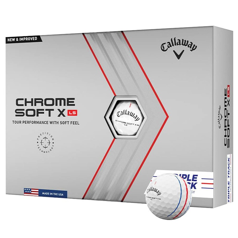 Callaway Chrome Soft X LS Triple Track Golf Balls (Prior Generation)