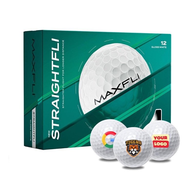 Custom Logo Maxfli Straightfli Golf Balls – 2025