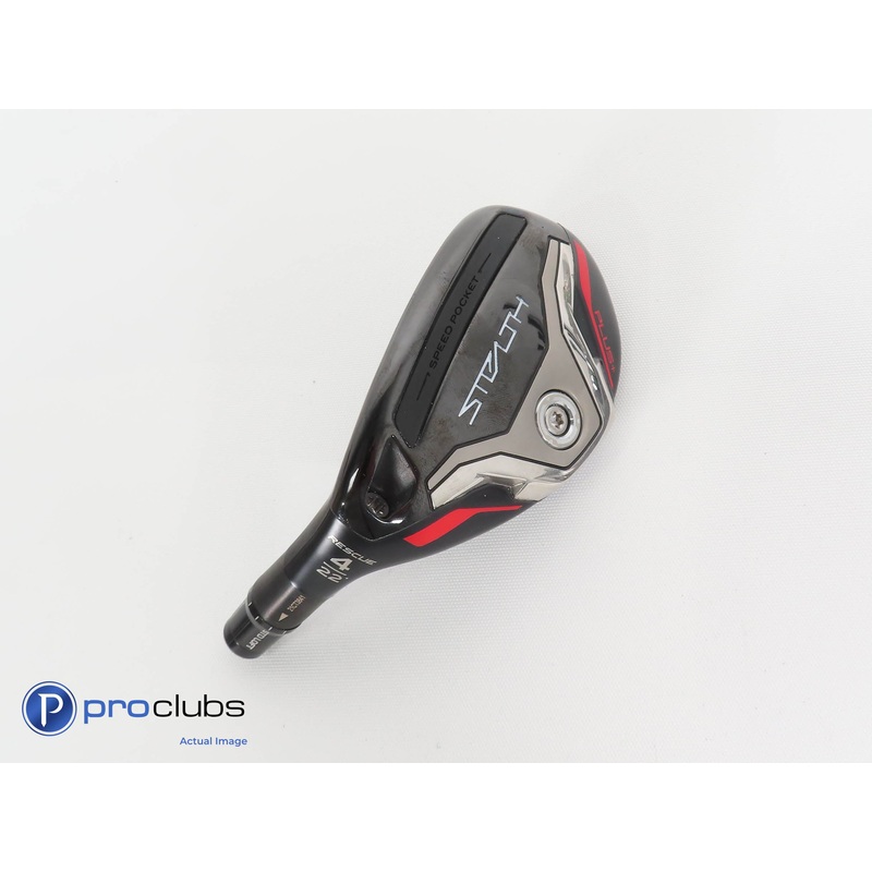 Left Hand TaylorMade Stealth Plus+ 22* – 4 Hybrid – Head Only w/adapter – L/H 374141