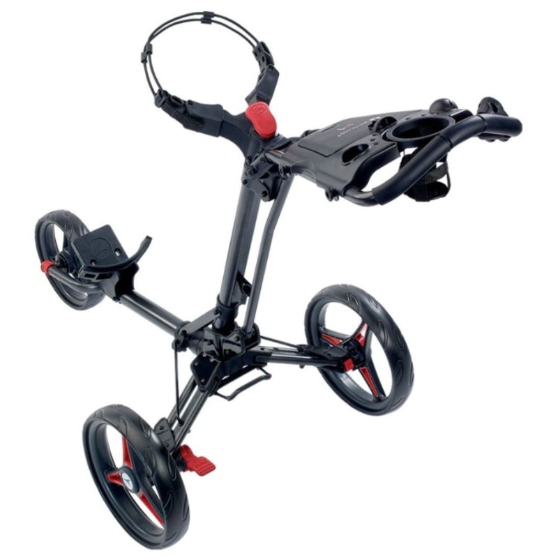 Motocaddy P1 Push Golf Trolley – Red