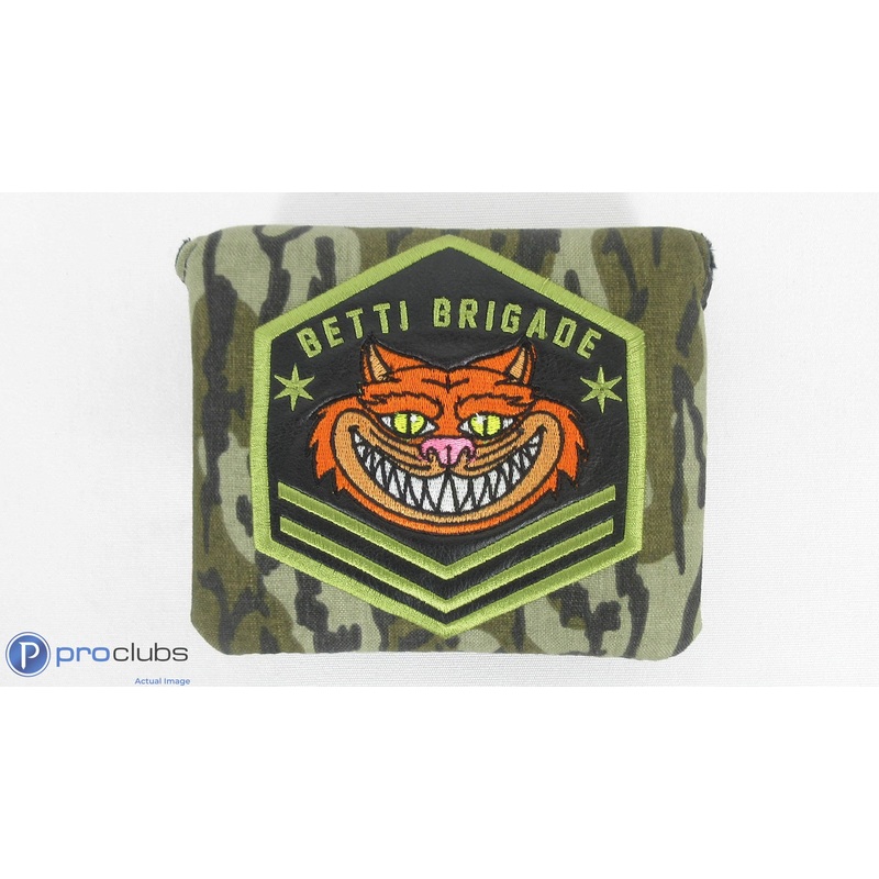 RARE! Bettinardi Veterans Day 2022 Betti Brigade Mallet Putter Headcover- 376049