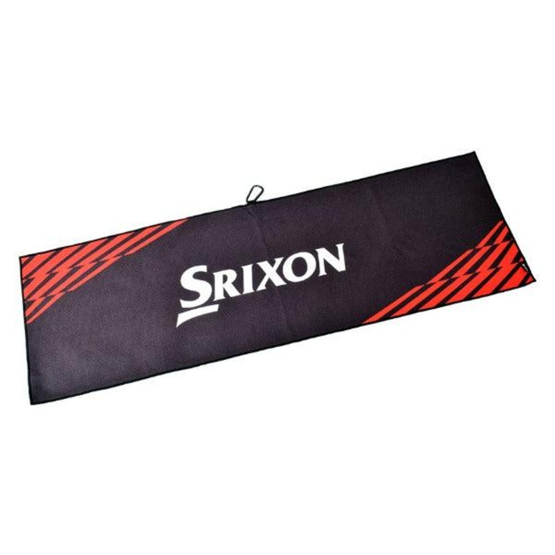 Srixon Tour Towel – Black/Red