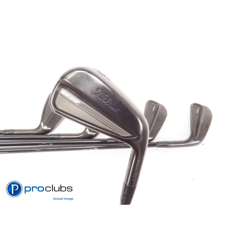 Titleist Limited Edition Black T150 IRONS 6-PW Graphite MMT 105 Stiff 440341
