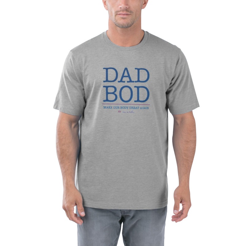 TravisMathew Dad BOD Golf T-Shirt Heather Gray – SS20 Men