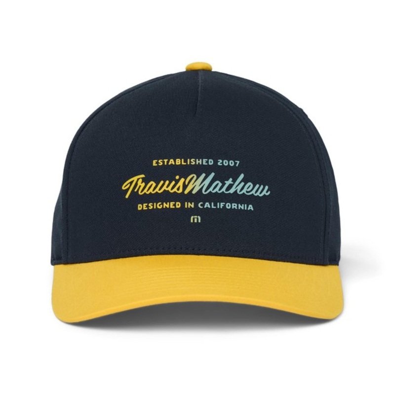 TravisMathew Men’s Steep Slope Snapback Hat