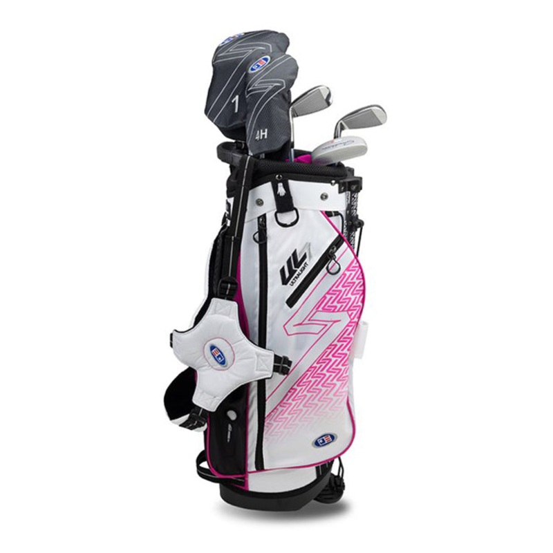US Kids UL7 48″ 5 Club Junior Golf Stand Set – Pink