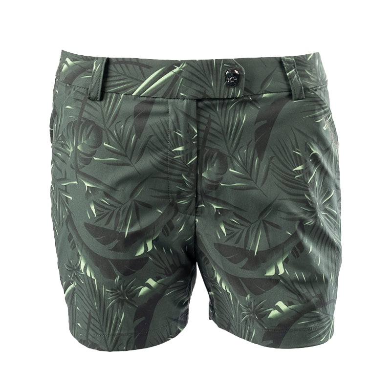 Amazingcre Women Tropical Shorts