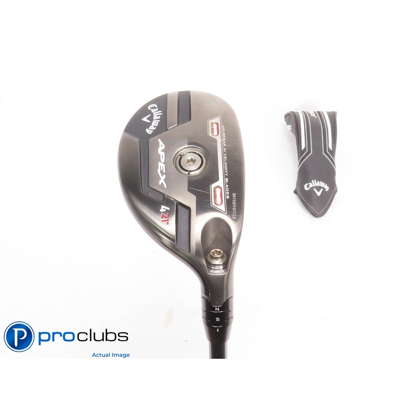 Callaway ‘2021 Apex 21* 4 Hybrid w/HC – Recoil Dart 75H F2 Senior Flex – 435483