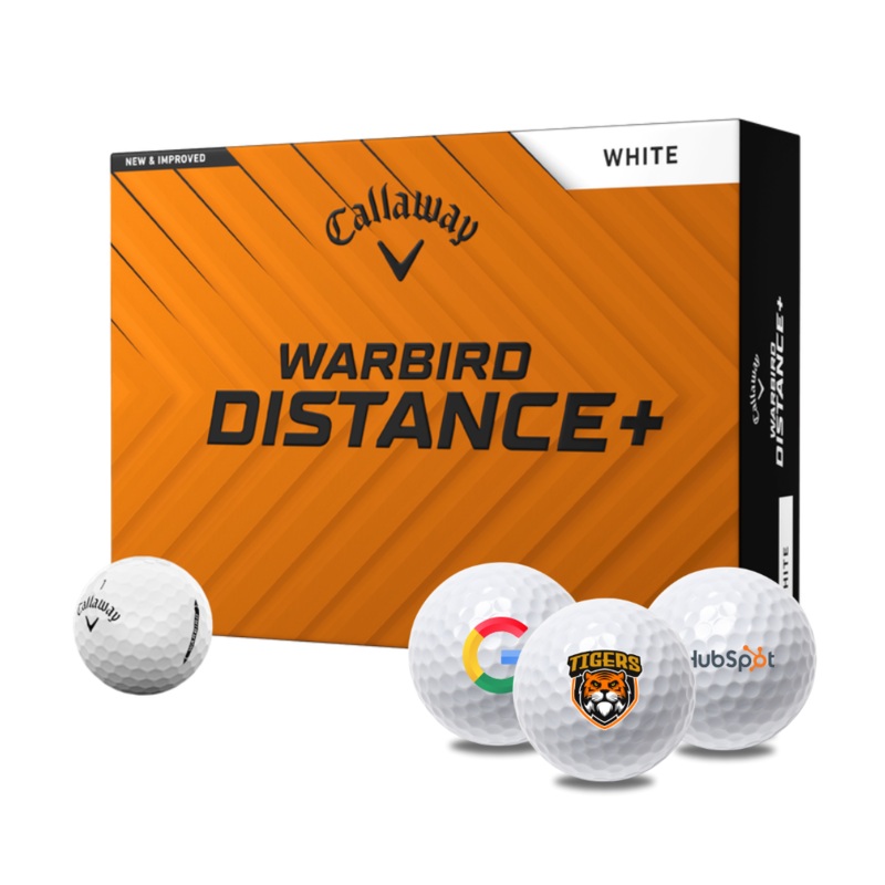 Custom Logo Callaway Warbird Distance+ Golf Balls