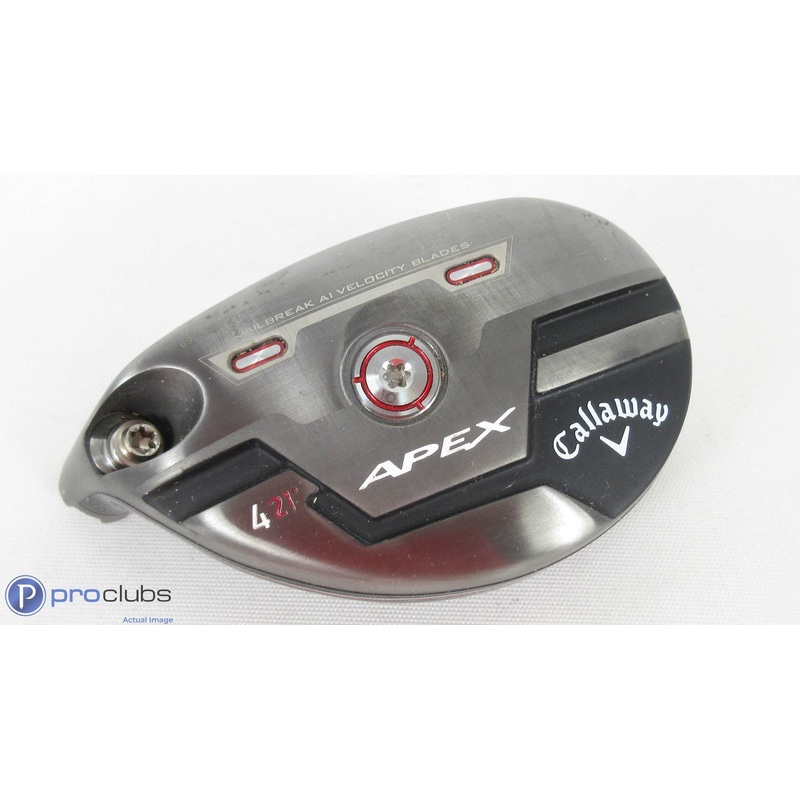 Excellent! Left Handed Callaway 21′ Apex 21* 4 Hybrid – Head Only – 349766