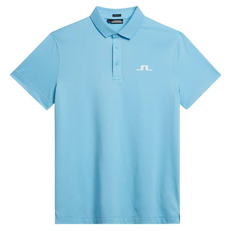 J.Lindeberg Bridge Regular Fit Golf Polo Baltic Sea – SS24 Men
