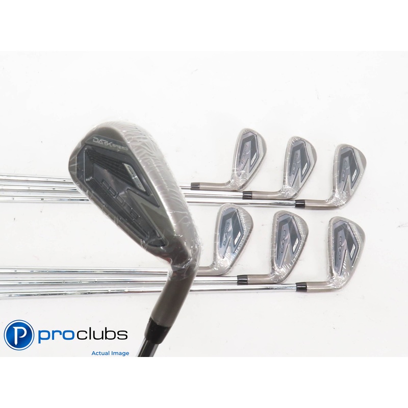 NEW Cobra DARKSPEED 5-PW,GW IRON SET – Cobra Regular Flex Steel -1/2″ 422733