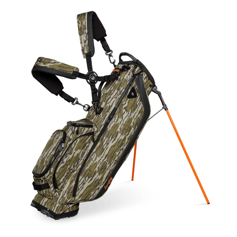 Sunday Golf Ryder | Mossy Oak Bottomland Camo Full Size Stand Bag