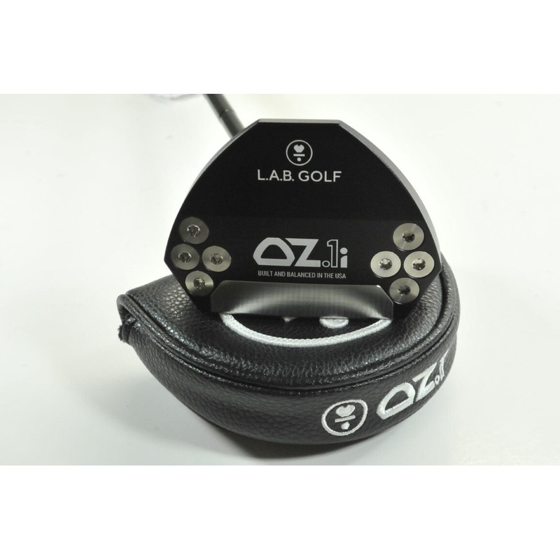LAB Golf OZ.1i Insert 34″ 69* Putter Right Steel with Head Cover # 188863