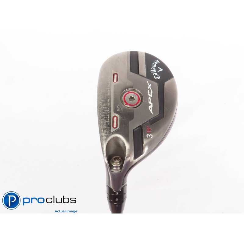 Left Handed Callaway ’21 APEX 19* 3 HYBRID – Recoil Dart 75 Regular Flex 440403