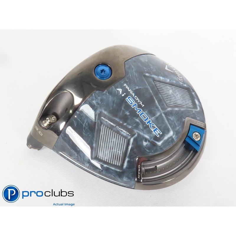 Left Handed Callaway PARADYM Ai Smoke MAX 9* Driver – Head Only – 432256