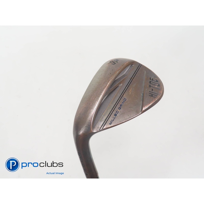 Left Handed TaylorMade Milled Grind HI-TOE 3 (10*) 56* Wedge – KBS HI-REV 391408