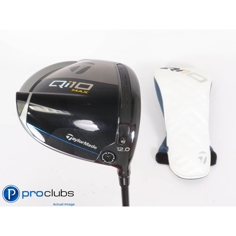 TaylorMade 2024 Qi10 MAX 12* Driver w/HC – Mitsubishi Kai’li Red Stiff – 448797