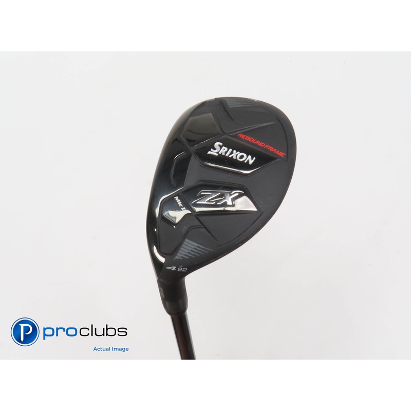 Left Handed Srixon ZX MK II 22* 4 Hybrid – Fujikura Atmos 6R Regular – 404065