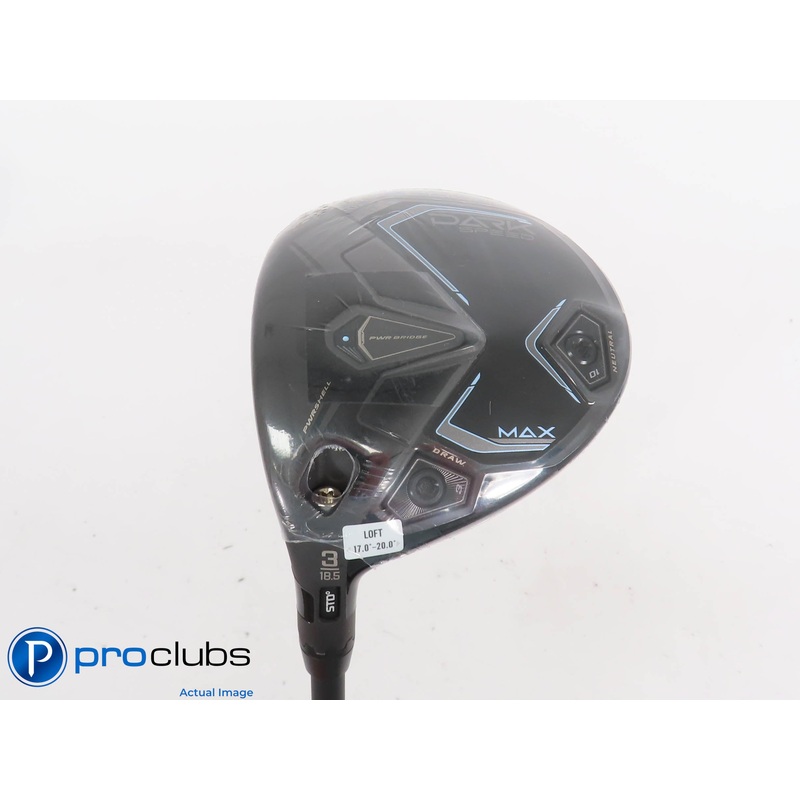 New! Ladies Left Handed Cobra Darkspeed MAX 18.5* 3 Wood – Senior Flex – 442236