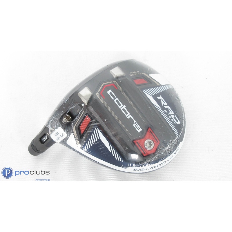 NEW! Left Handed Cobra RAD Speed 14.5* – 3 Wood – Head Only w/adapter – L/H 367494