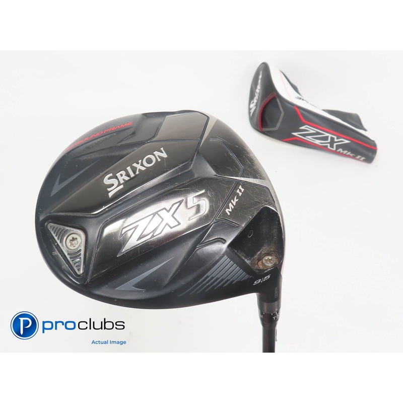 Nice Srixon ZX5 MK II 9.5* DRIVER w/Cover – HZRDUS RDX 60g Regular Flex 387215