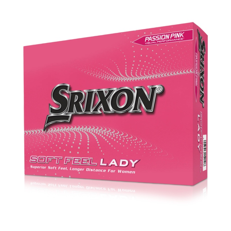 Srixon Soft Feel Lady 8 Golf Balls – 1 Dozen