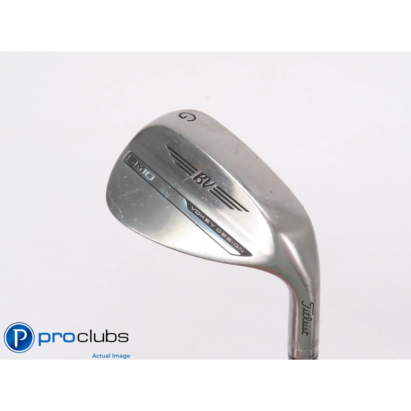 Titleist Vokey SM10 WEDGEWORKS RAW TOE STAMP G 52*(8*) WEDGE F-Grind #448021
