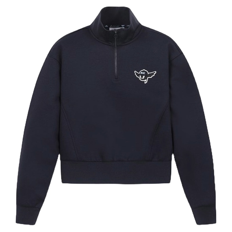 WAAC Half Zip-Up Golf Sweatshirt Dark Navy – FW24 Women