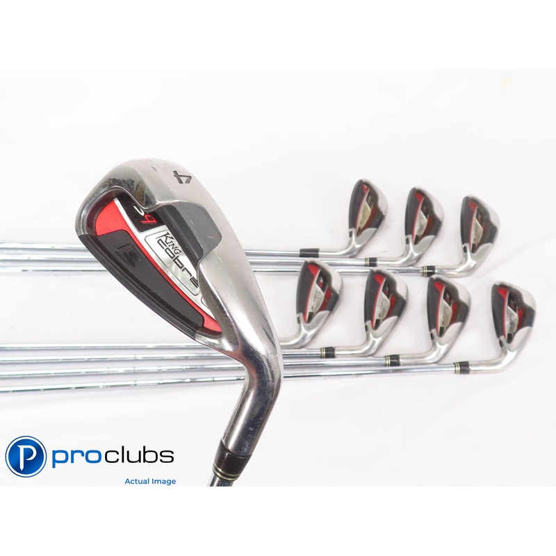 King Cobra S9 4-PW,GW IRON SET – NSPro 900XH Stiff Flex Steel 446521