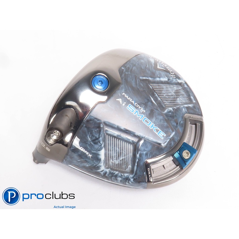 Left Handed Callaway Paradym Ai Smoke MAX 10.5* Driver – Head Only – 428544