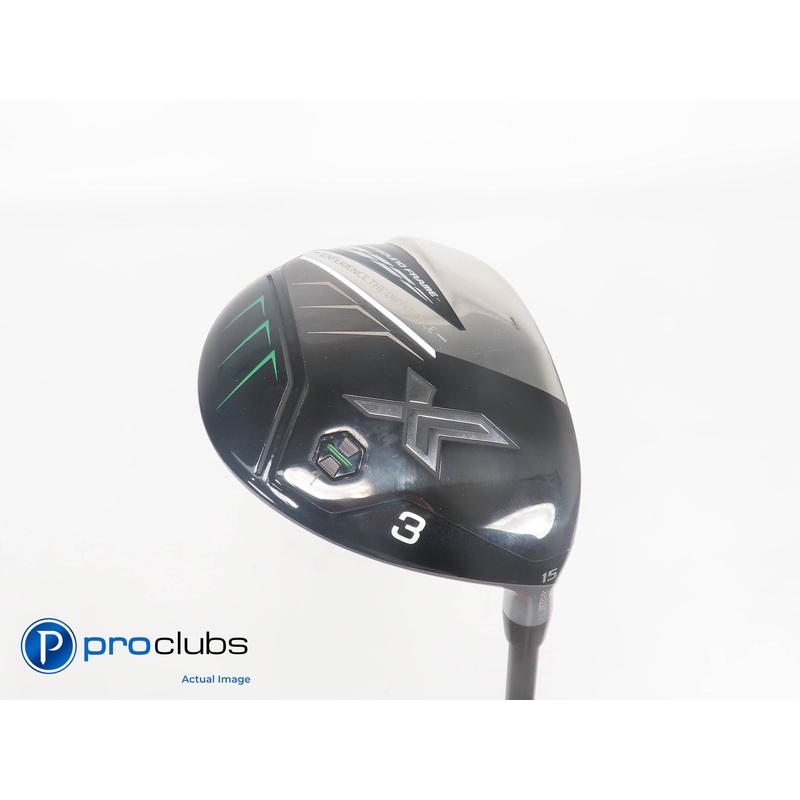 XXIO 12 Black 15* 3 Wood – Miyazaki AX-II DST 46g Stiff Flex – 380038