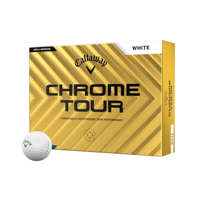 Callaway Chrome Tour 24 White – 1 Dozen