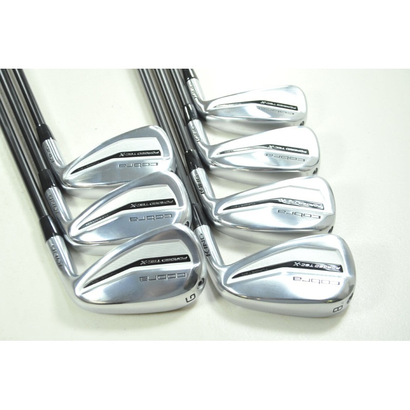 Cobra King Forged Tec X 5-PW,GW Iron Set Regular Flex Right KBS Graphite #194178