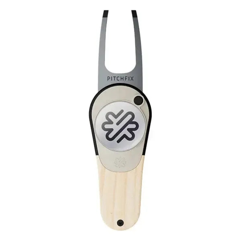 Custom Logo Pitchfix Woodie Divot Tool