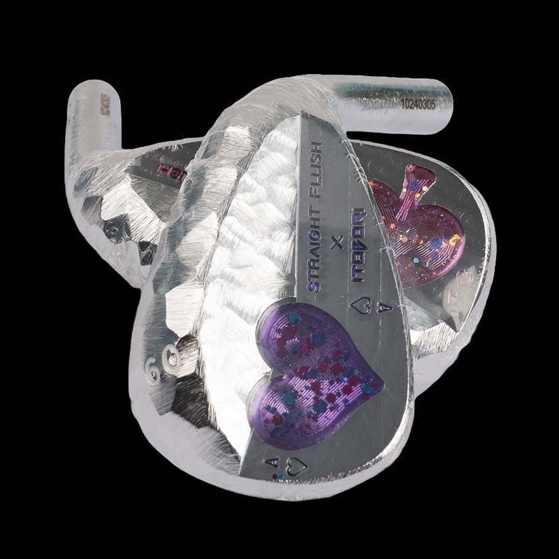 Itobori Trump Ladies Prebuilt Wedges With AutoFlex SF405 (Purple Heart Spankle)