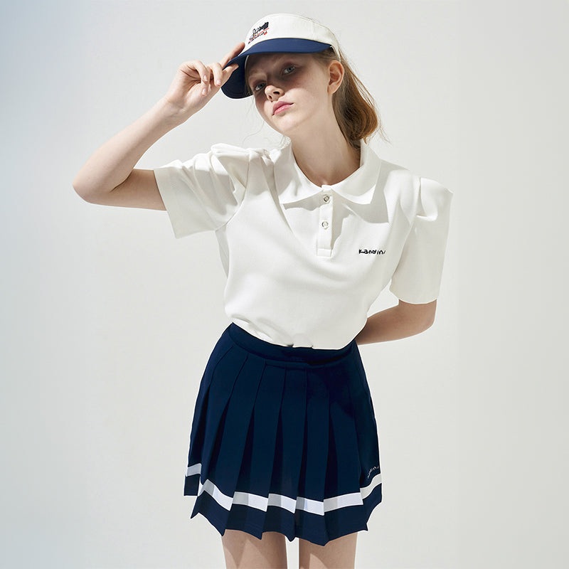 Kandini  Polo Shirt Puff/Short Sleeve